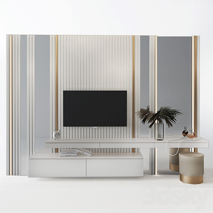 Tv and sales dressing table
