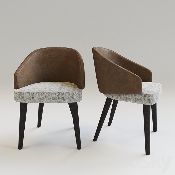 Minotti lawson dining best sale chair