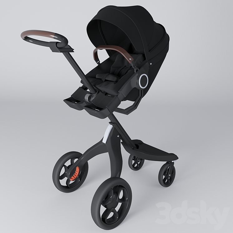 modèle 3D de Poussette Stokke Xplory - TurboSquid 929725