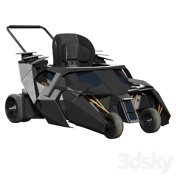 Baby Batmobile stroller Miscellaneous 3D model
