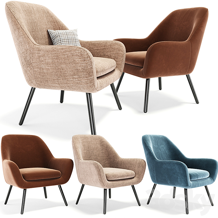 Memphis sales velvet armchair