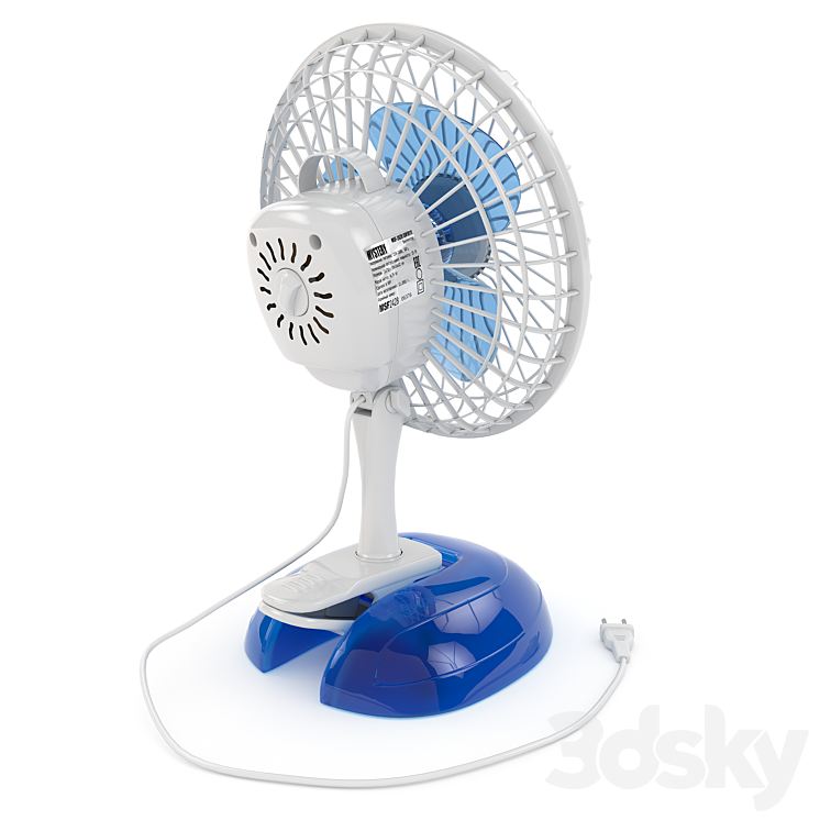 FAN Mystery MSF-2428 3D model - Miscellaneous - 3D model