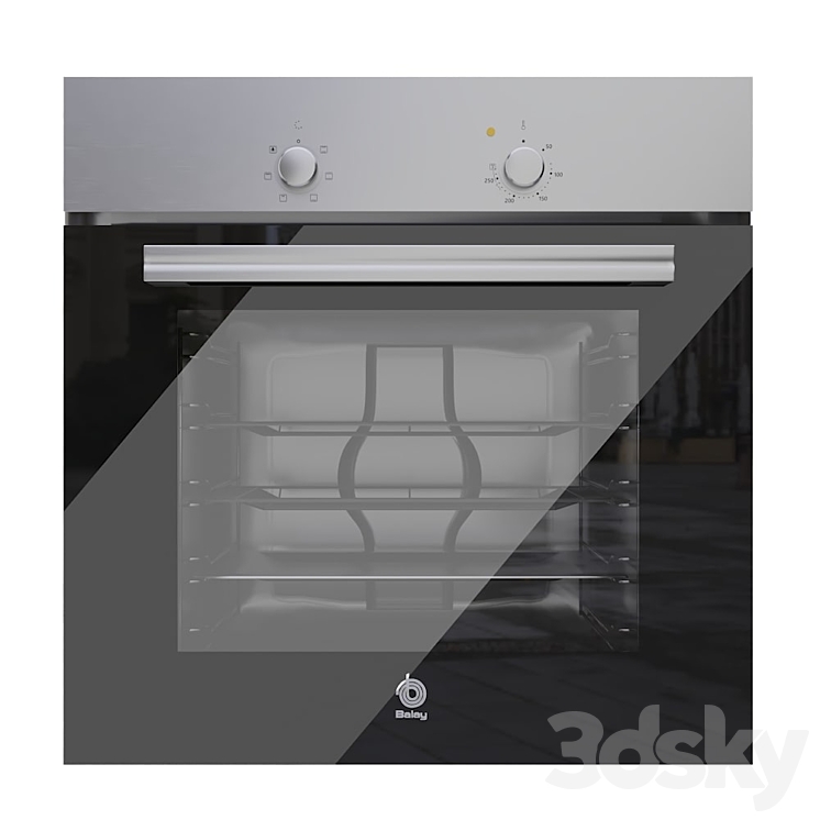 Balay builtin wall oven 3HB1000X0 Kitchen appliance 3D model