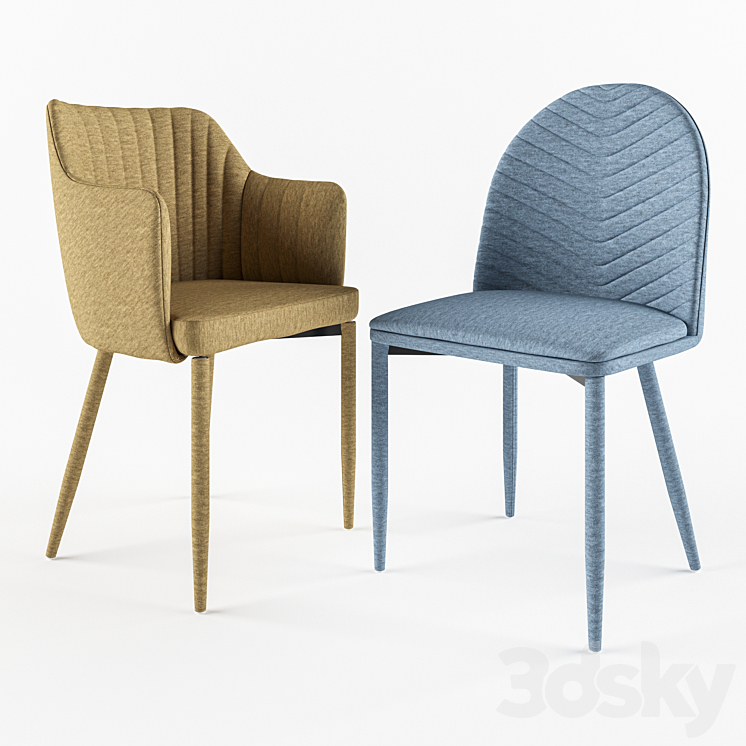 Signal Welton and Lucil Chair 3D model