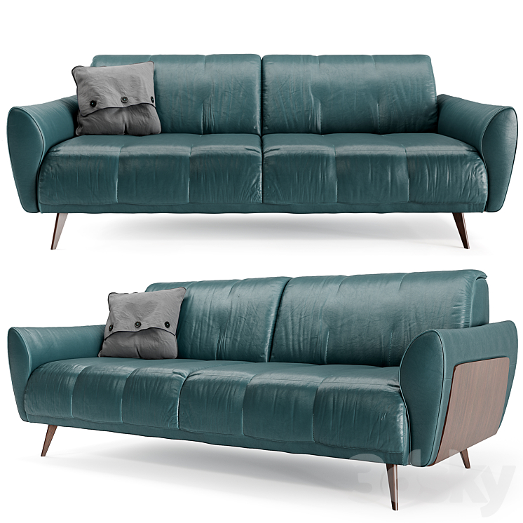 Natuzzi Talento B993 Vers488 Sofa 3D model