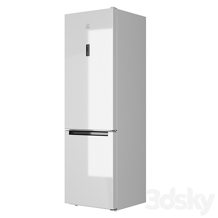 Refrigerator Indesit DF 5200 W - Kitchen appliance - 3D model