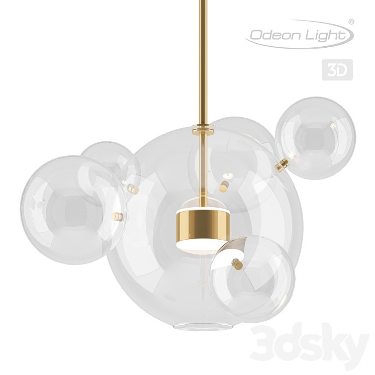 Odeon Light 4640/12lb Bubbles - Pendant light - 3D model