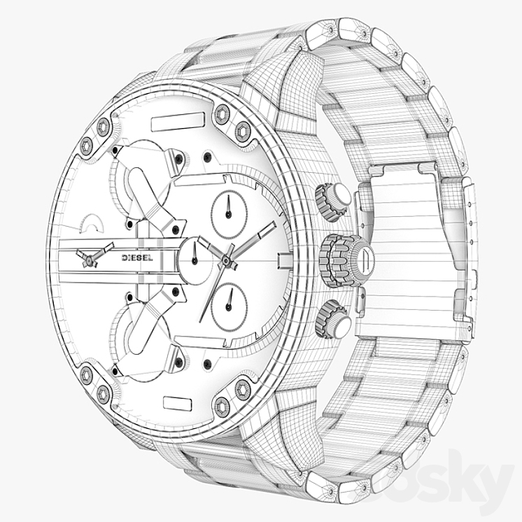 Diesel 7312 watch on sale