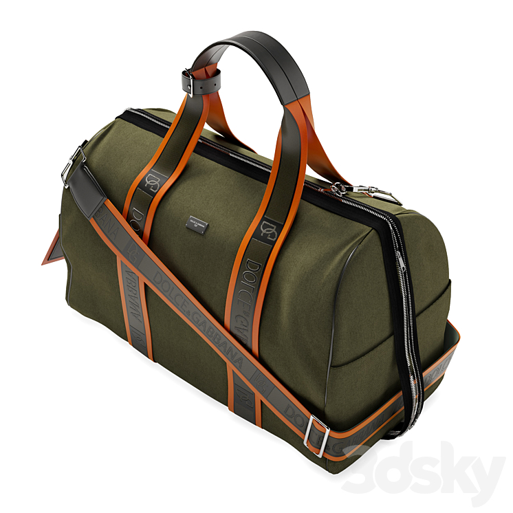 DOLCE GABBANA travel bag Other decorative objects 3D model