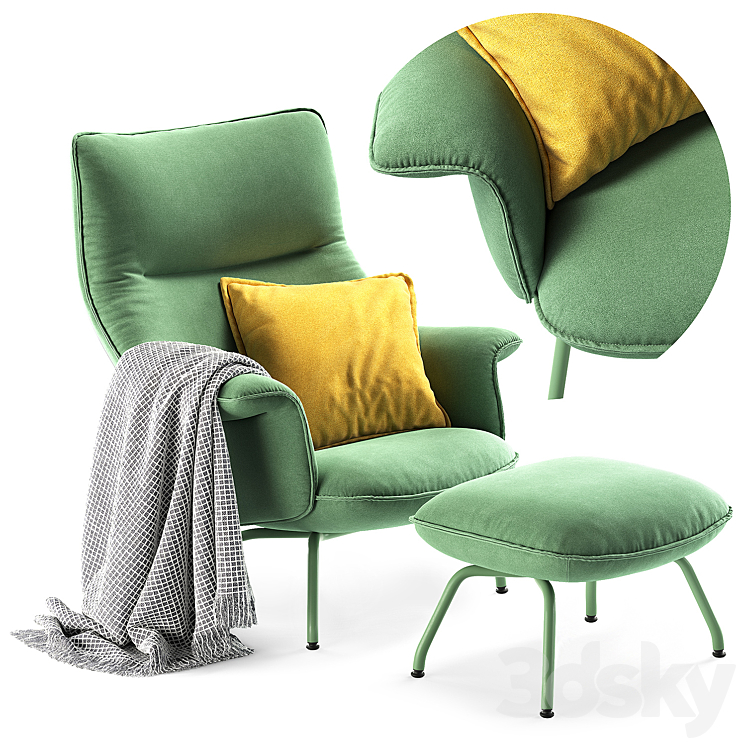 Ave six flynton chair sales and ottoman