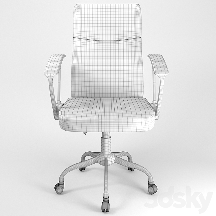 office chair RV8074 Office furniture 3D model