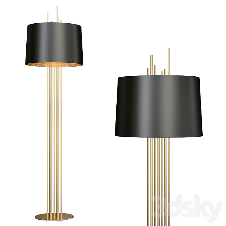 Floor Lamps Buy Online Amazing Floor lamp 3D model