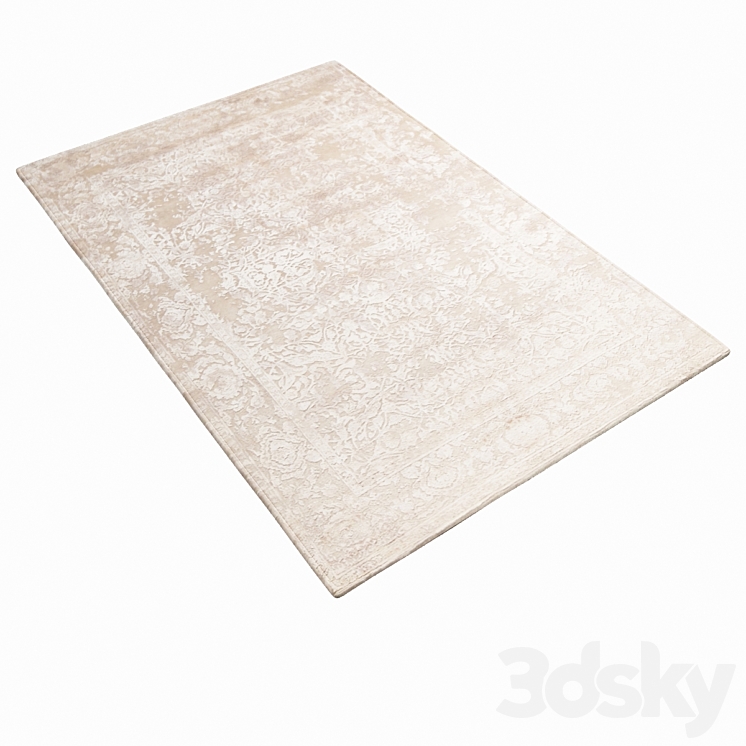 Three AMINI rugs 45 Rug 3D model