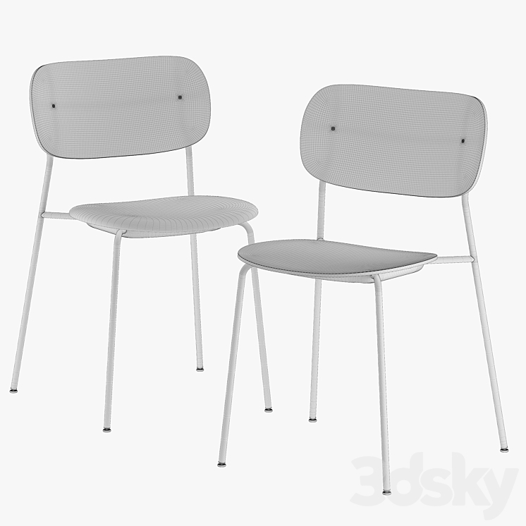 Co Chair by Menu Chair 3D model