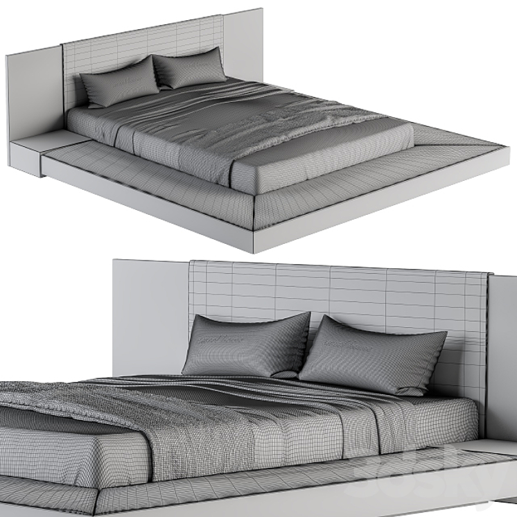 Defalco upholstered online platform bed