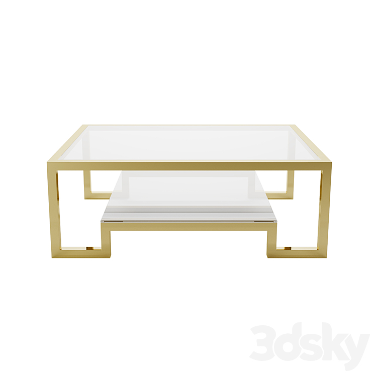 Duplicity Coffee Table Table 3D model