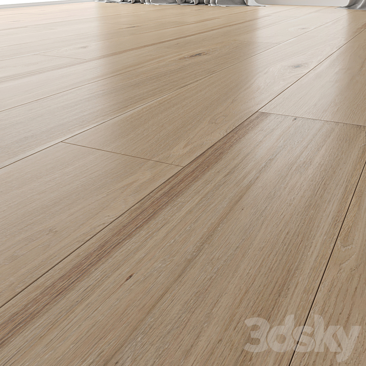 Wood floor Oak (Canna Firestop) Floor coverings 3D model