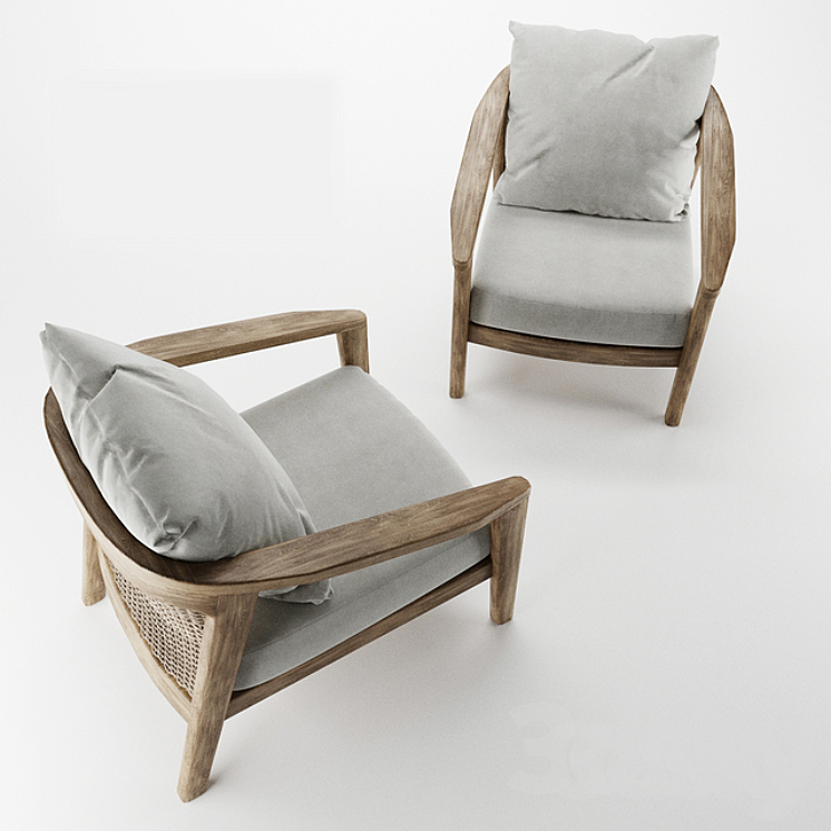 Malta teak cheap lounge chair