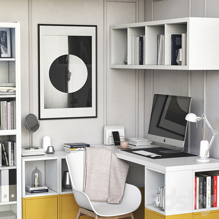 Ikea desktop store bookshelf