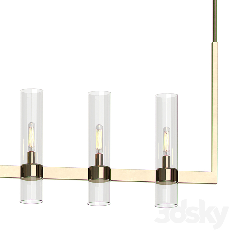 Restoration hardware sales linear chandelier