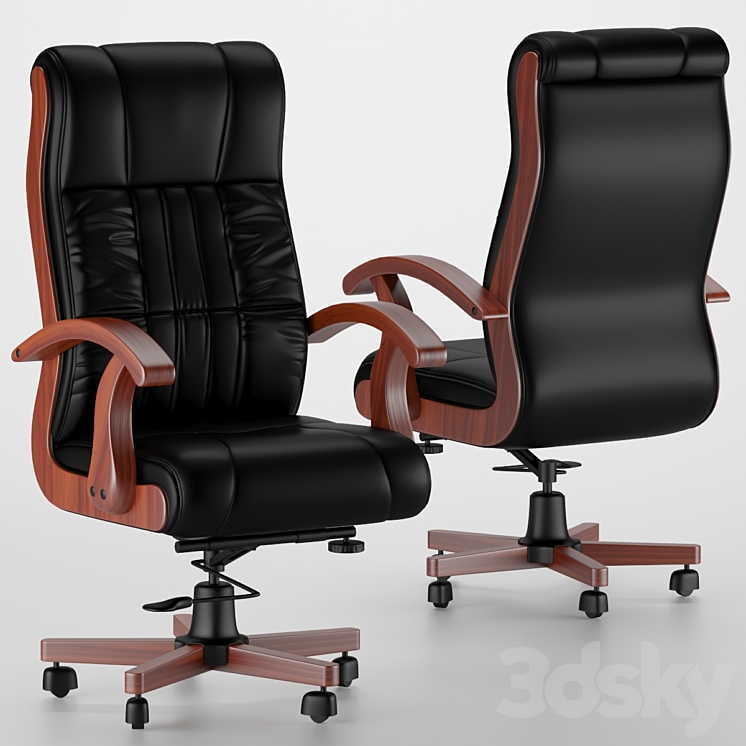 Durian Herald High Back Office Chair Office furniture 3D model