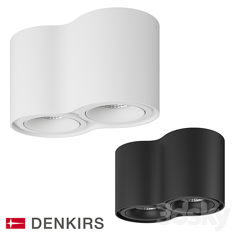 OM Denkirs DK2002 - Spot light - 3D model