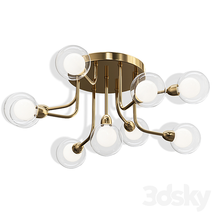 Divinare_Dallas - Pendant light - 3D model