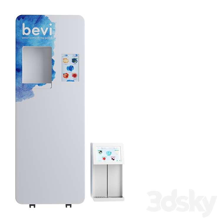 Countertop and Standup Bevi Fresh Water Dispenser Kitchen appliance