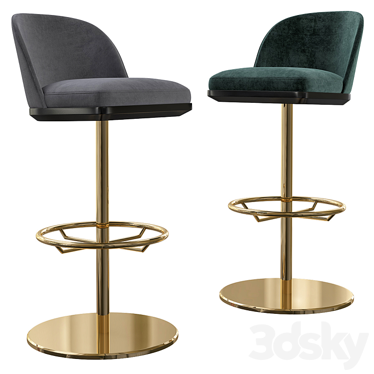 Charisma Bar Stool Giorgio - Chair - 3D model