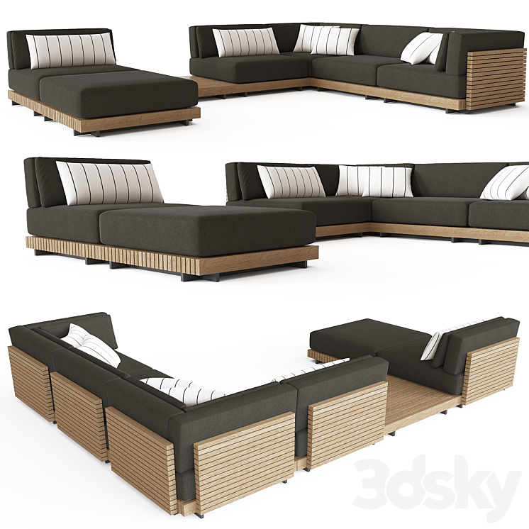 CAICOS SOFA Sofa 3D model