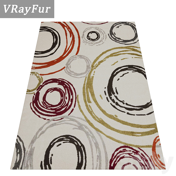 Carpets Set 409 Carpets 3D model