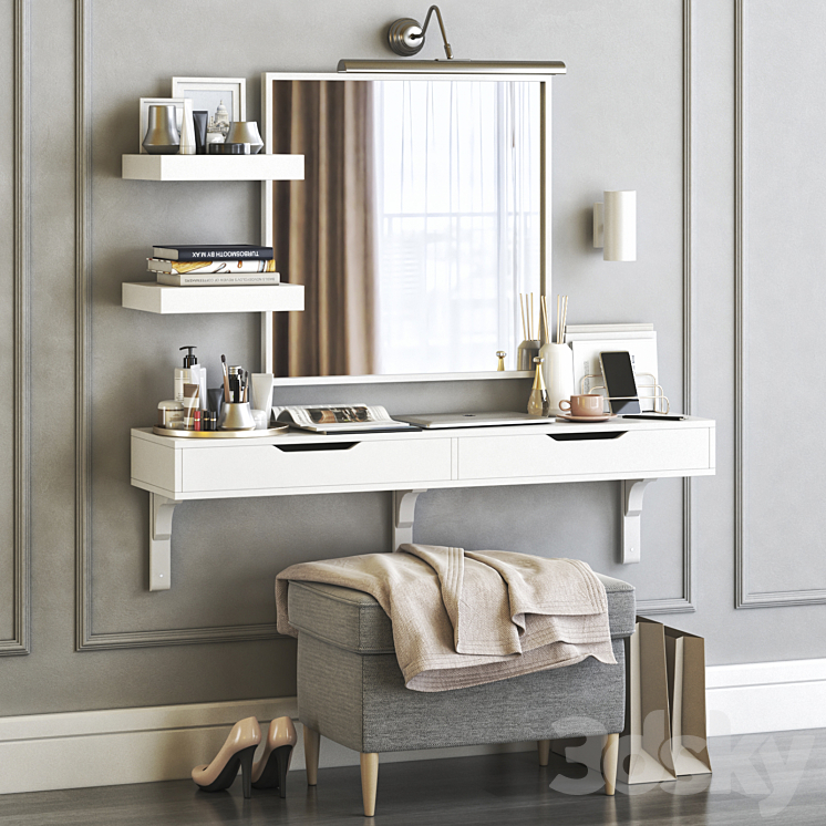 Dressing table sales shelf ikea