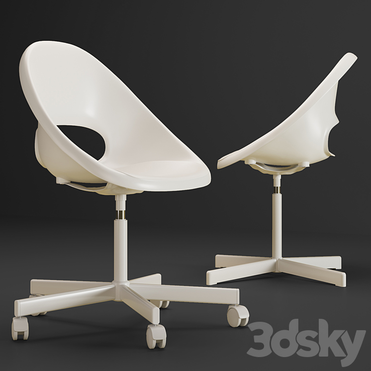 Loberget Blyskar Sibben Ikea Office furniture 3D model