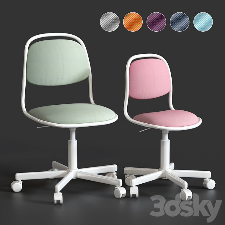 Orfjall Ikea Office furniture 3D model