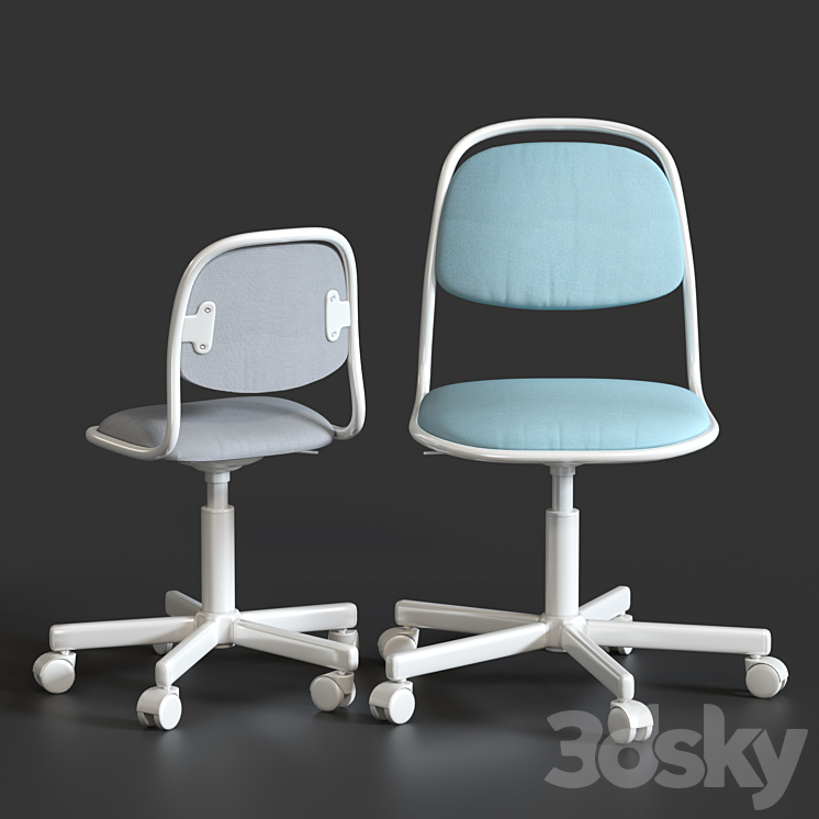 Orfjall Ikea Office furniture 3D model