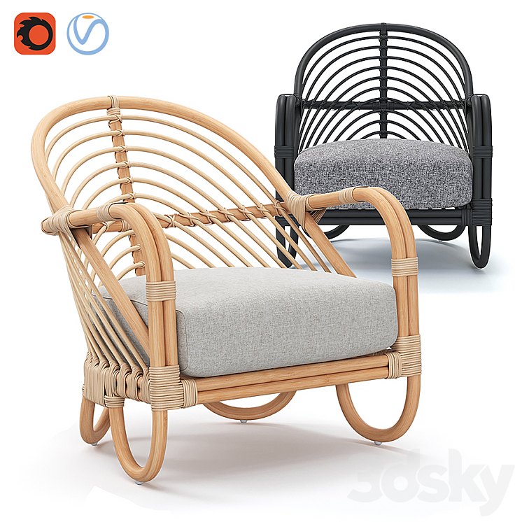Etta natural new arrivals rattan chair
