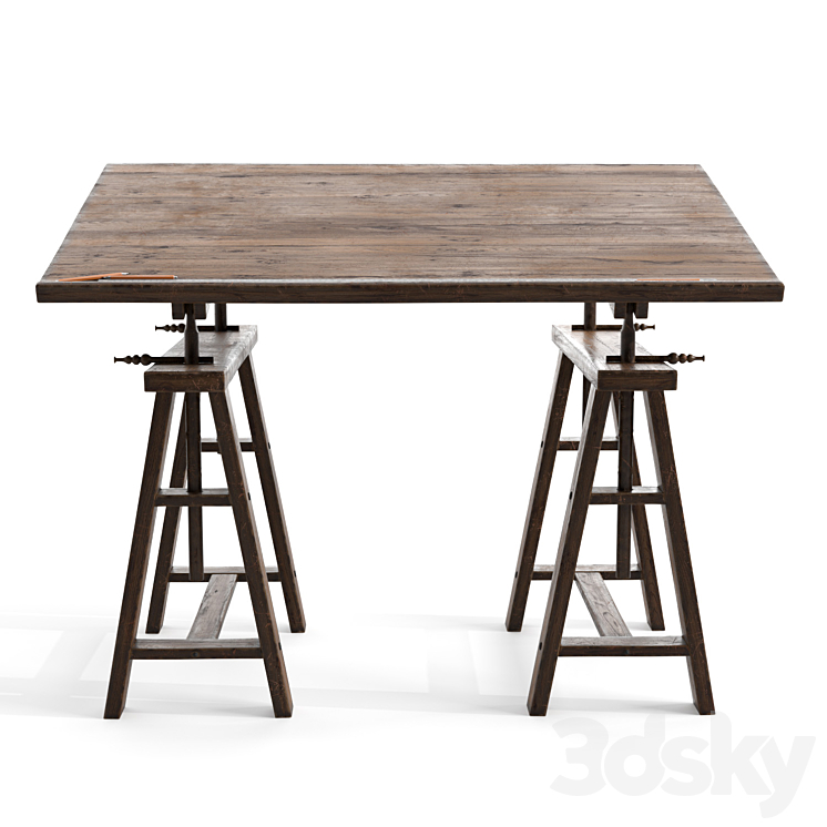 Pottery barn deals drafting desk