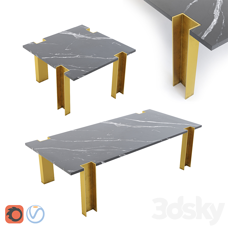 Alcide coffee shop table