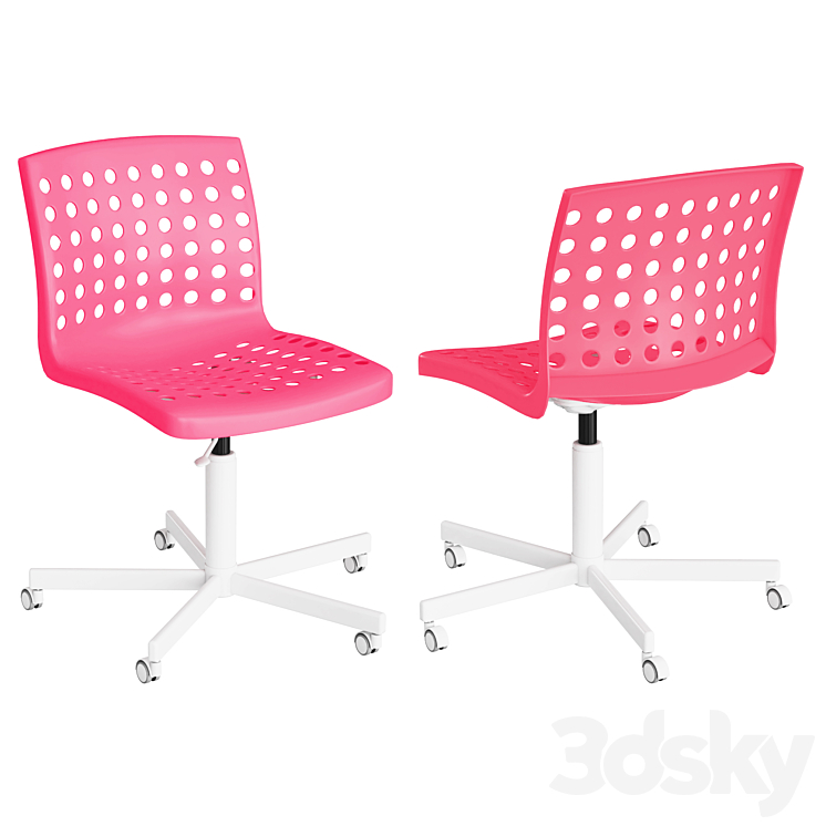 Ikea pink swivel desk chair on sale
