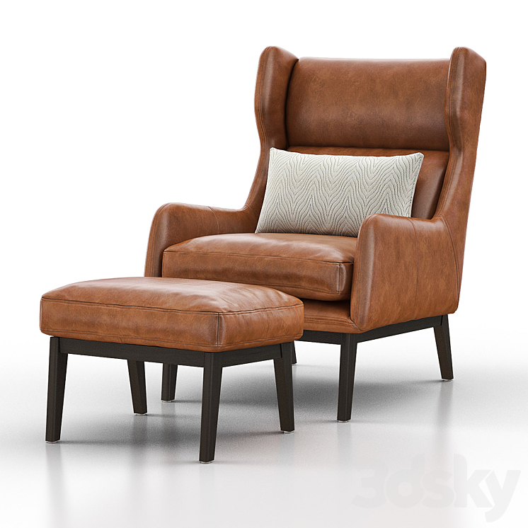 Ryder best sale leather chair