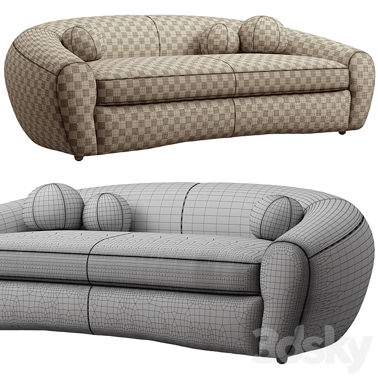 RH Sylvain Sofa leather