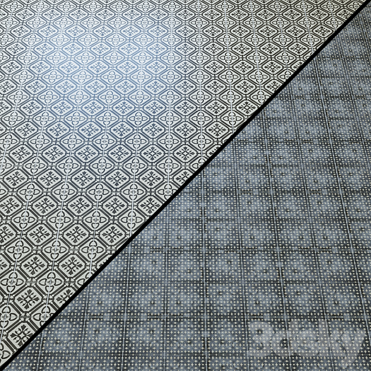 DARWIN RANGE Porcelain Tile 3D model