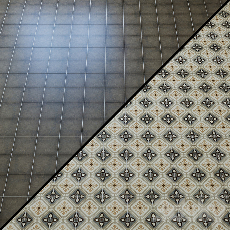 DARWIN RANGE Porcelain Tile 3D model