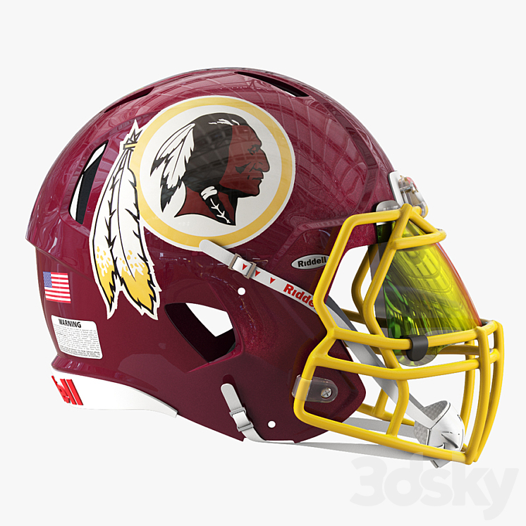 Redskins helmet 2025