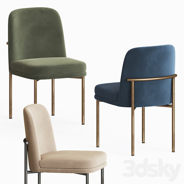 West elm on sale metal chairs