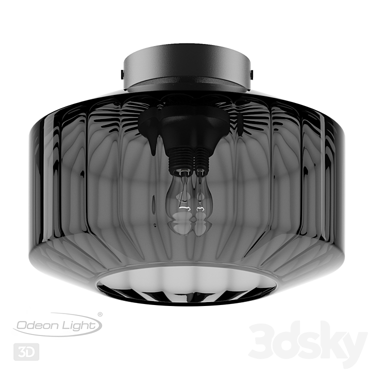 Odeon Light 4746 / 1 C Binga - Pendant light - 3D model