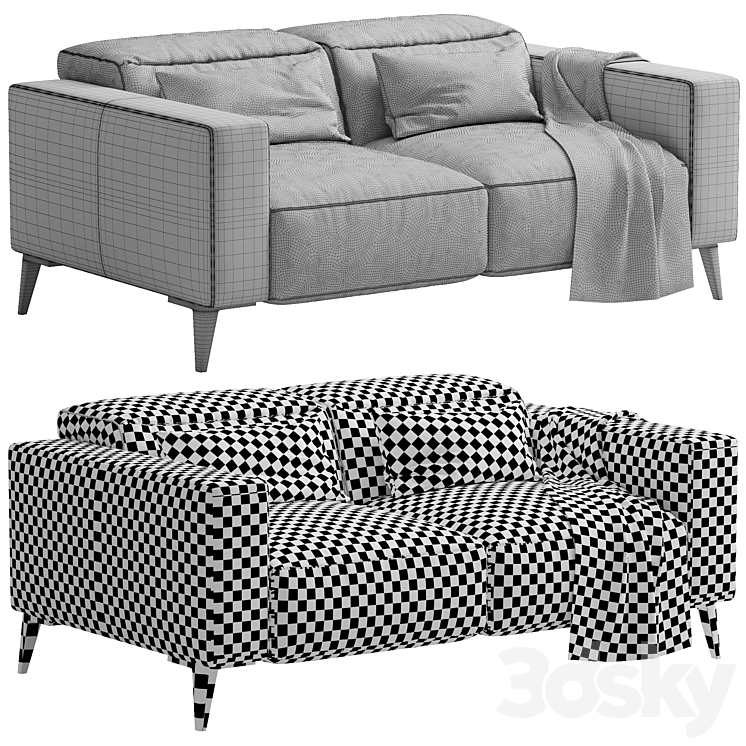 Boconcept zurich Sofa 3D model