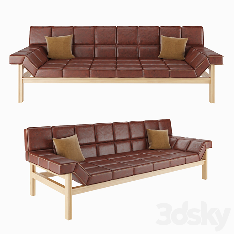Cb2 drops new arrivals leather sofa