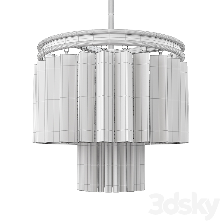El dorado chandelier Pendant light 3D model