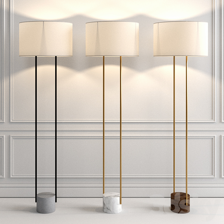 West elm industrial shop outline floor lamp